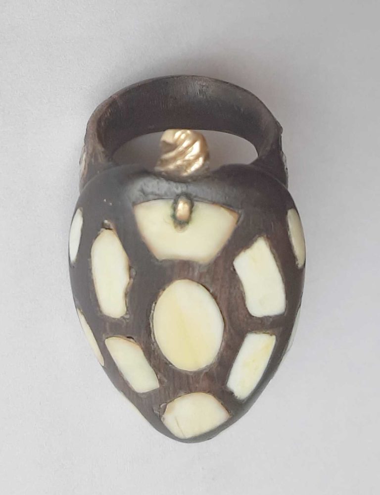 BAGUE-01020 Motif Tortue